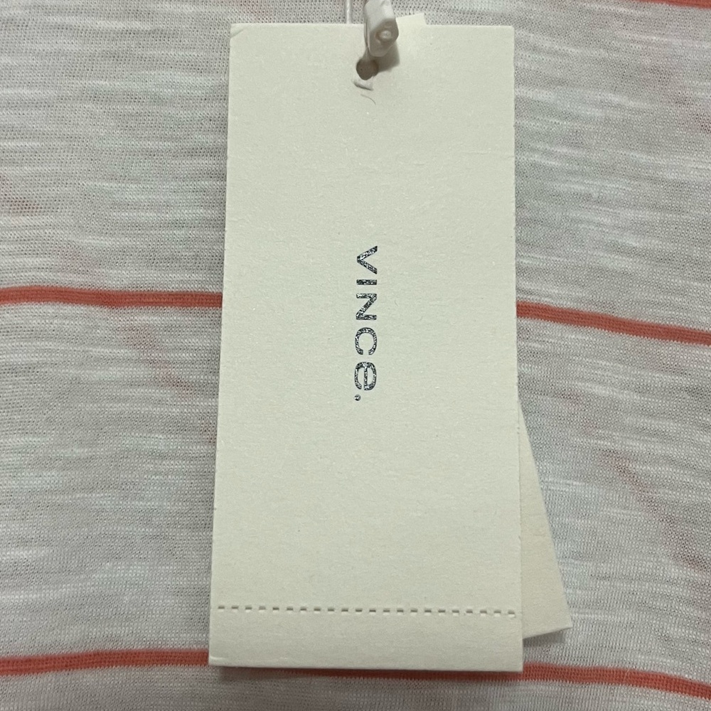 Vince 100% Pima Cotton Top Size Medium NWT - Picture 4 of 9